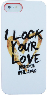 Чехол для iPhone 5/5S Just Cavalli Love White Чехол для iPhone 5/5S Just Cavalli Love White